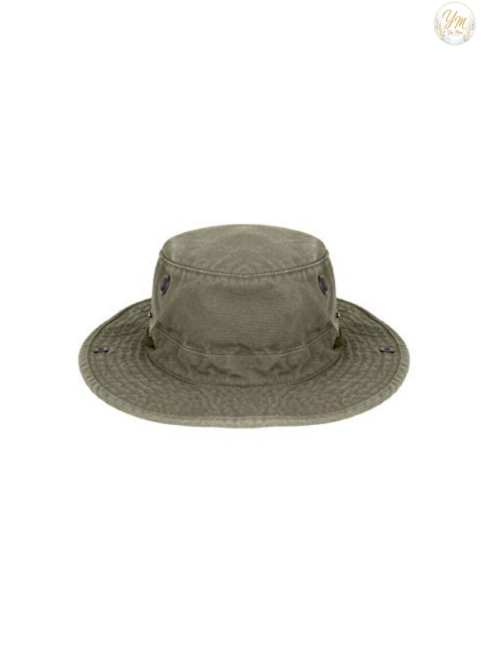 UPF 50+ Cotton Sun Hat for Hiking & Travel with Hidden Pocket